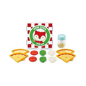 Brinquedo Interativo Coleção Comidinhas Kit Monte Sua Pizza Zoo - Skip Hop