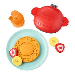 Brinquedo Interativo Coleção Comidinhas Kit Monte Seu Waffle Zoo - Skip Hop