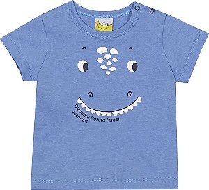 Camiseta Masculina Azul Bebê Jaca Lelé