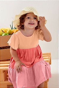 Vestido Feminino Colorido Nini E Bambini