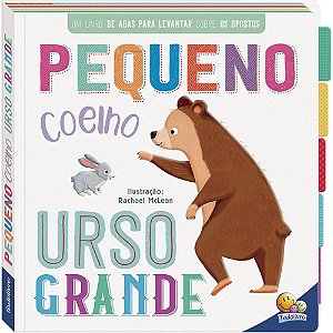 Primeiros Conceitos Um Livrinho C/Abas: Coelho/Urso -Todolivro