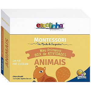 Escolinha Montessori Meu P Box De Atividades Animais- Todolivro