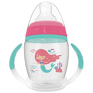 Copo Com Alça Sereia 250Ml Buba