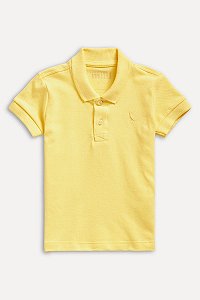 Camisa Polo BB Piquet Clássico Amarelo - Reserva Mini
