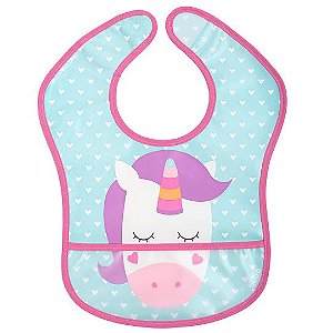 Babador com Bolso Zoo Unicornio - Buba