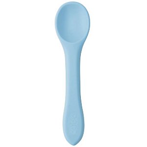 Colher Em Silicone Azul- Buba