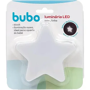 Luz Noturna Led com Sensor Estrela- Buba