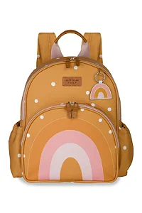 Mochila Kids Arco - Íris Boho / Mostarda - Masterbag Baby