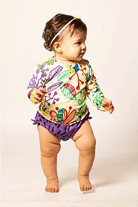 Conjunto de Praia Fem Ecopanda baby Minúsculos - Panda Pool