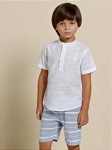 Conjunto Masc Bata Sarja Happiness - Banana Danger