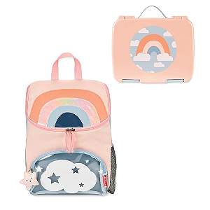 Kit Arco-Iris Mochila Escolar + Lancheira Bento Box - Skip Hop