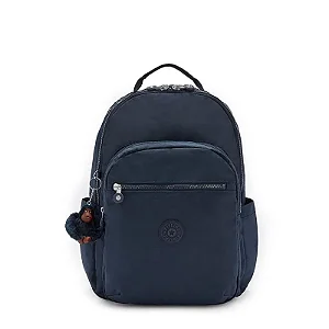 Mochila Seoul L True Blue Tonal - Kipling