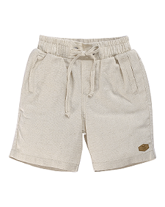 Bermuda Masc Linha Off White 01- Anjos Baby