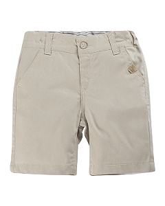 Bermuda Masc c/ Elastano Areia 02- Anjos Baby