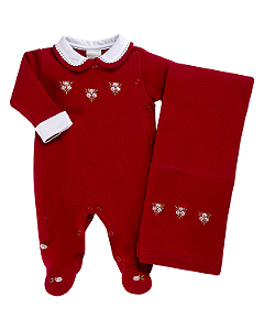 Saída Maternidade Fem Tricot Chic RN - Anjos Baby