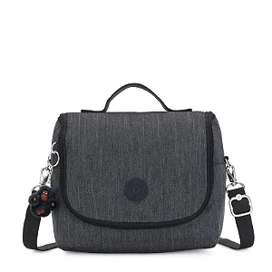 Lancheira New Kichirou Cinza Marine Navy - Kipling
