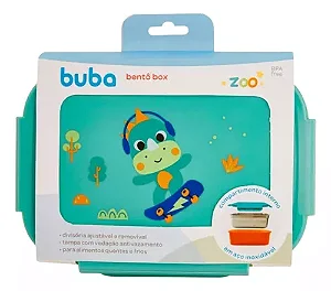 Lancheira Bento Box Zoo Dino - Buba
