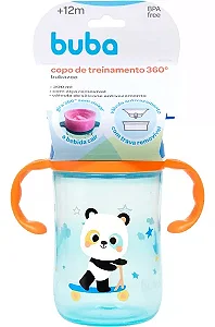 Copo de Treinamento 360º Buba Zoo Panda- Buba