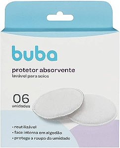 Protetor Absorvente Lavável Para Seios- Buba