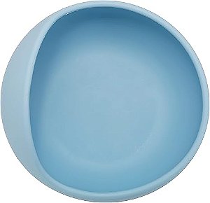 Bowl em Silicone com Ventosa Azul- Buba