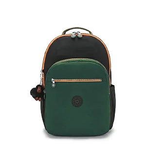 Mochila Seoul Xl Verde Tree House Bl - Kipling