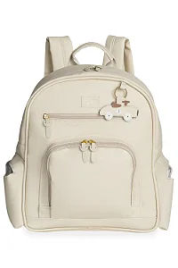 Mochila Maternidade Noah Carrinhos Marfim- Masterbag Baby