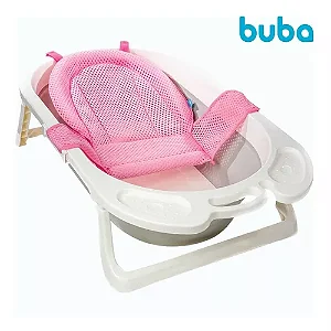 Rede de Proteção para Banheira Rosa- Buba