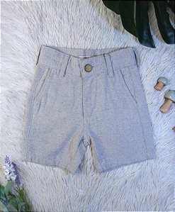 Bermuda Casual Slim Cinza- King e Joe