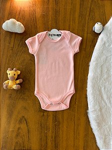Body MC Liso Rosa Bebê - Doctor Baby
