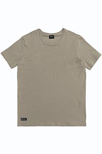 Camiseta Masc Flex Lisa Kaki - King e Joe