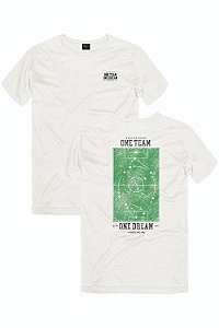 Camiseta Estampada Soccer Game Off White - King e Joe