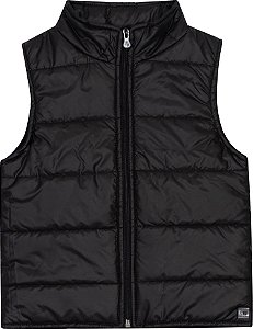 Colete Masc Puffer Preto - Nini e Bambini