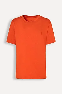 Camiseta Mini Careca Básica Laranja Queimado - Reserva