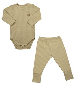 Conjunto Pagão Basic Easy Creme - Grow Up