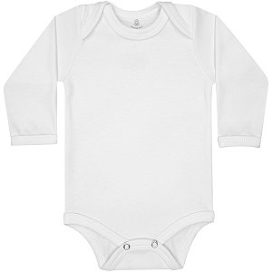 Body ML Liso Branco- Doctor Baby