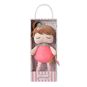 Boneca Angela Frutas Moranguinho 33CM - Metoo