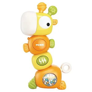 Brinquedo Interativo Musical Girafa Unissex Laranja - Pimpolho