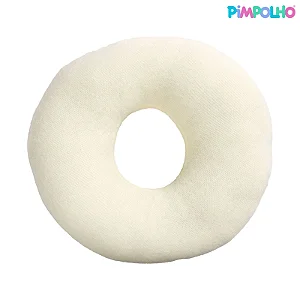 Rosquinha de Amamentação Off White - Pimpolho