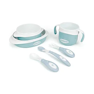 Kit Alimentação 6 Peças Azul - Pimpolho