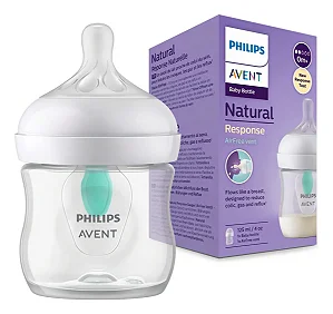 Mamadeira Pétala 3-0 (125ml) Sistema Airfree - Avent