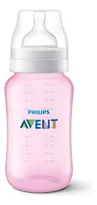 Mamadeira Anti-colic (330ml) Rosa - Avent