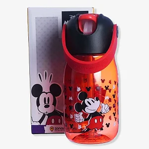 Garrafa Flip Infantil Mickey Mouse 400ML