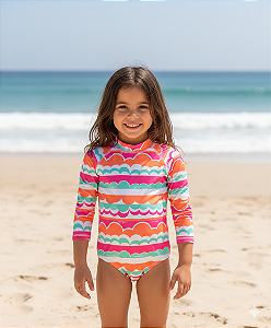 Maiô Ondas UV 50+ - Nini e Bambini