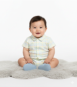 Body Masc Listras Coloridas M - Nini e Bambini