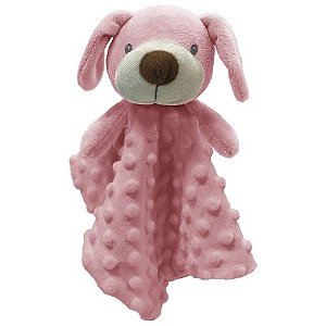 Naninha Cachorrinho Rosa - Laço Bebê