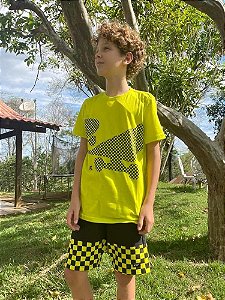 CONJUNTO RICOO FUN SKATE XADREZ