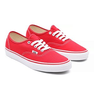 TÊNIS VANS AUTHENTIC VERMELHO - Loja Trópico Surf Shop