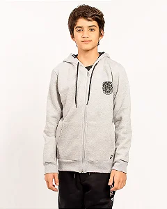 moletom round logo juvenil