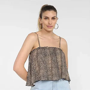 Blusa Volcom Snakedown Feminina