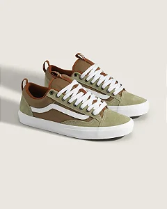 tênis skate old skool khaki burnt orange